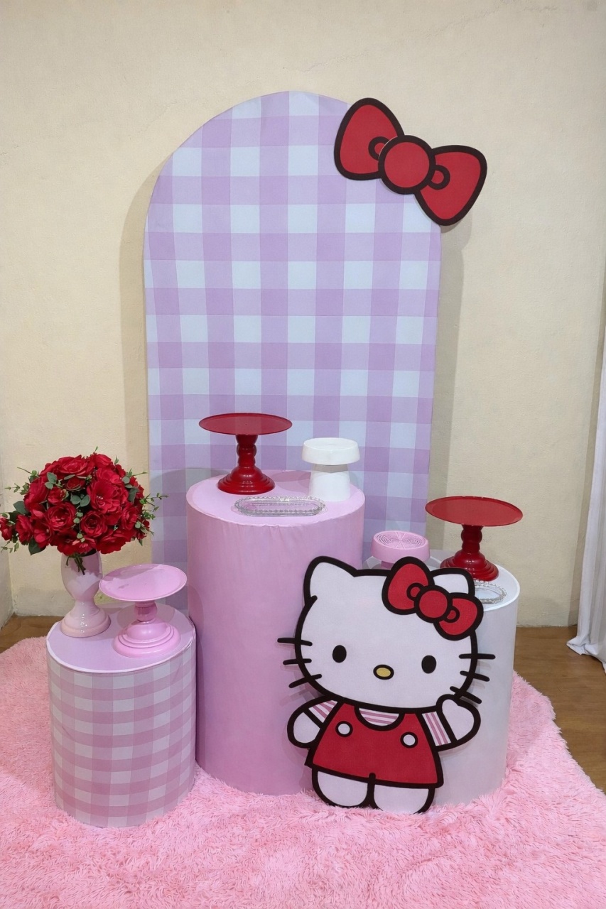 Hello Kitty  - Festa Completa - Kit Festejar  - PEGUE E MONTE CATALAGO VEM FESTEJAR PALMAS