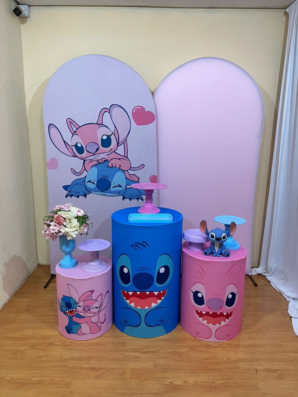 Stitch  E Angel - Festa Completa - Kit Comemore 1 - PEGUE E MONTE CATALAGO VEM FESTEJAR PALMAS