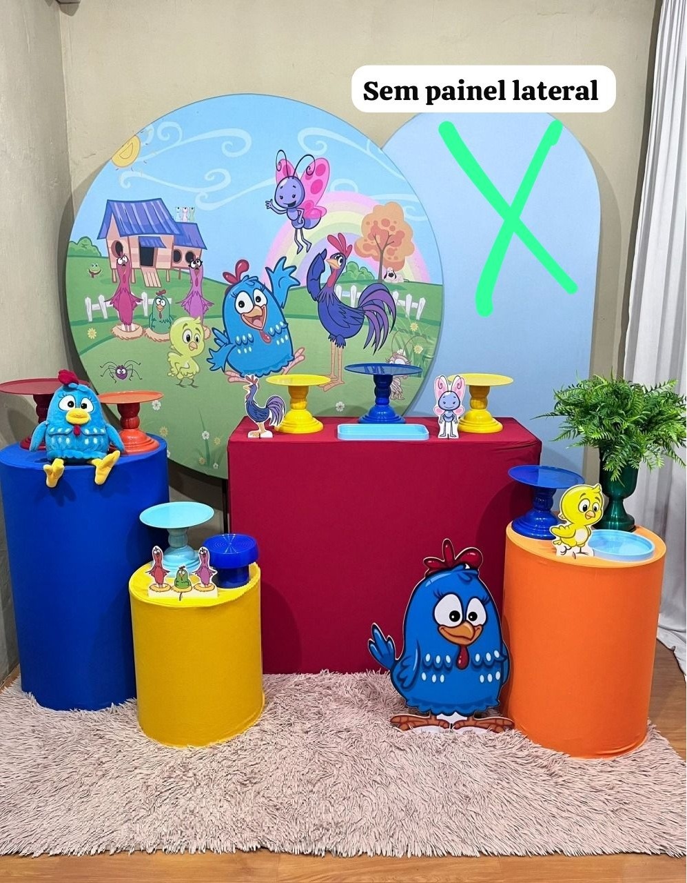 Galinha Pintadinha Menino - Festa Completa - Kit Comemore 2 - PEGUE E MONTE CATALAGO VEM FESTEJAR PALMAS