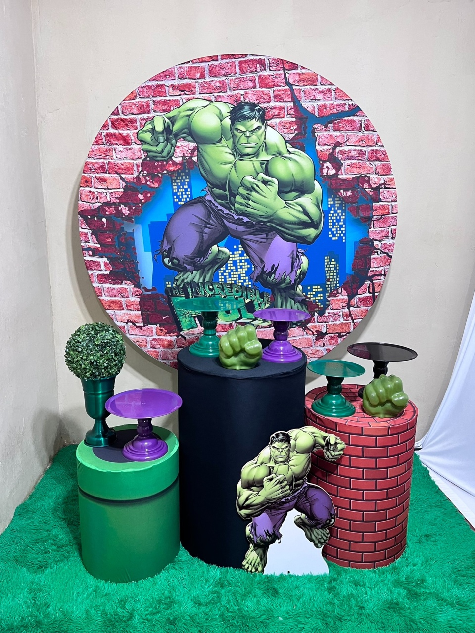Hulk - Festa Completa - Kit Festejar - PEGUE E MONTE CATALAGO VEM FESTEJAR PALMAS