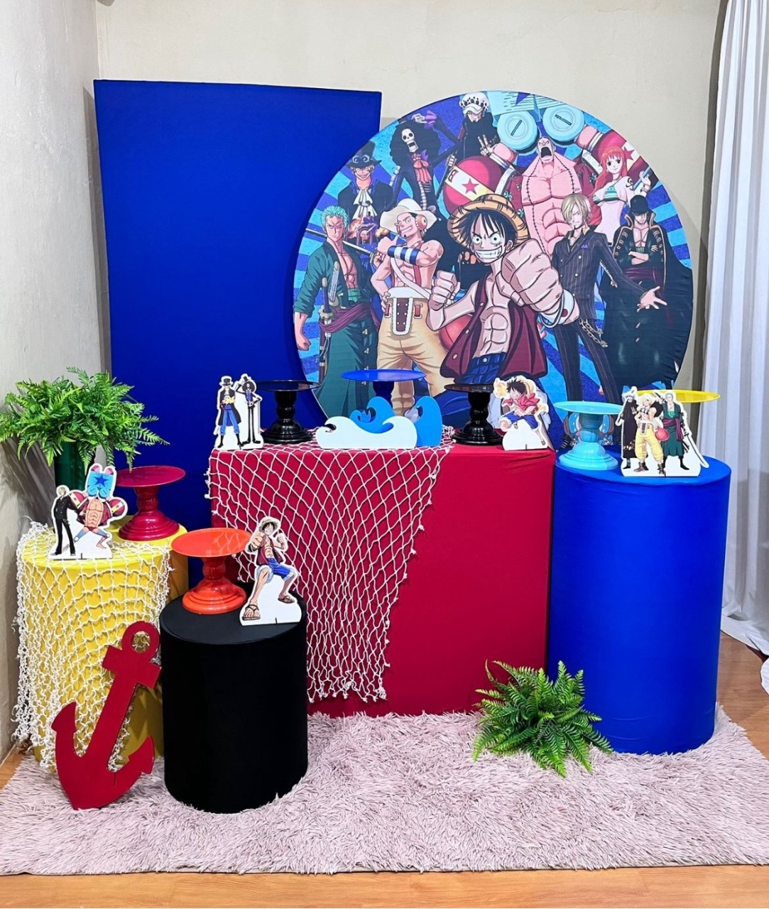 Festa Completa - One Piece - Kit Festão - PEGUE E MONTE CATALAGO VEM FESTEJAR PALMAS