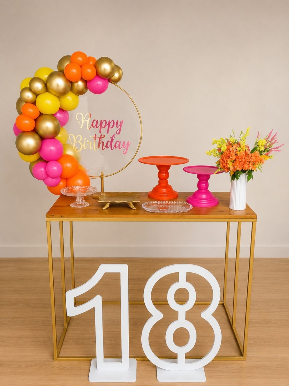 Happy Birthday - Mini Festa - Kit Comemore Com Numeros - PEGUE E MONTE CATALAGO VEM FESTEJAR PALMAS