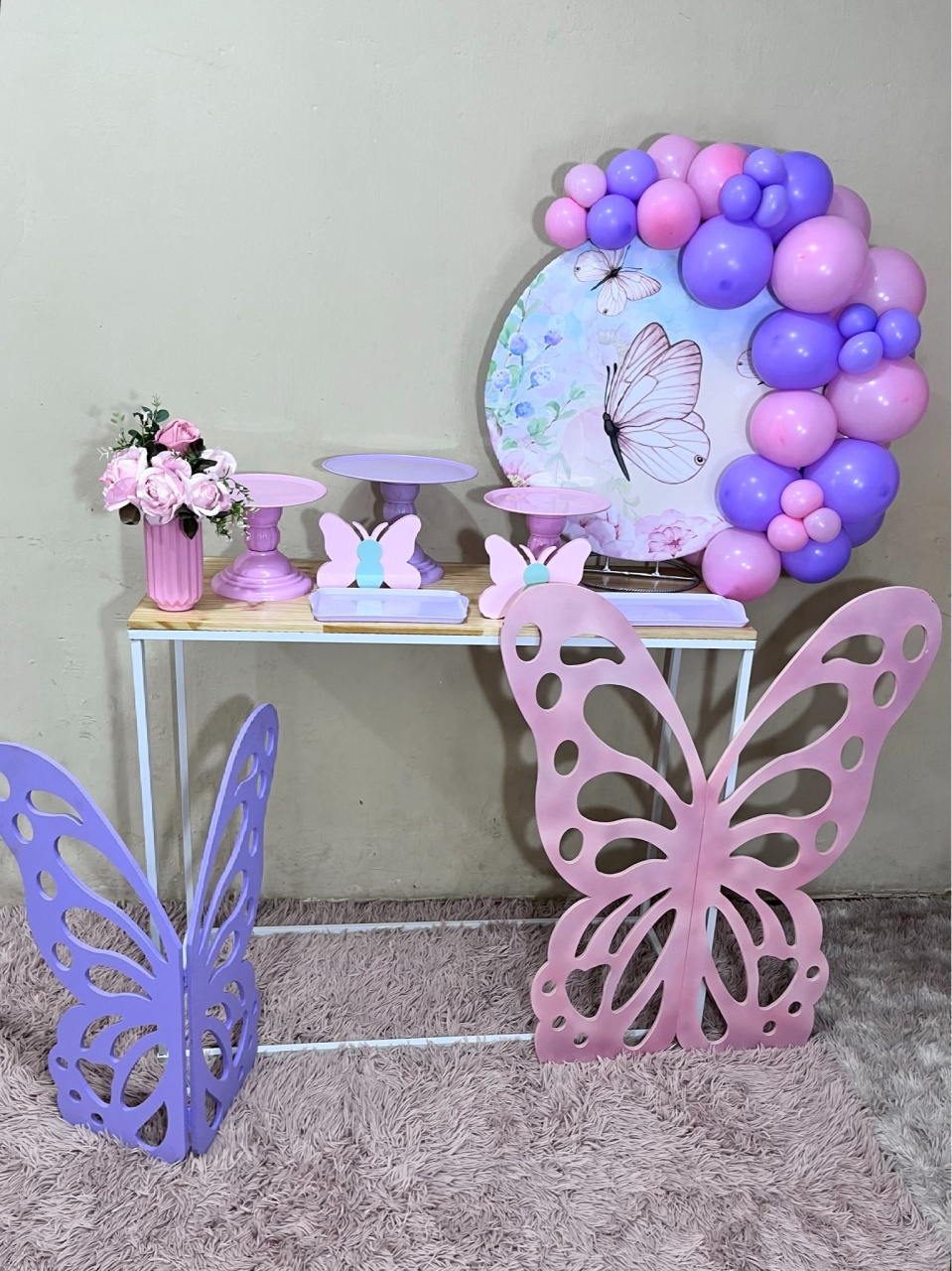  Jardim das Borboletas  - Mini Festa - Kit Comemore - PEGUE E MONTE CATALAGO VEM FESTEJAR PALMAS