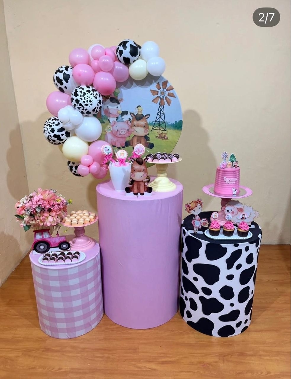 Fazendinha Menina - Mini Festa - Kit Festão - PEGUE E MONTE CATALAGO VEM FESTEJAR PALMAS