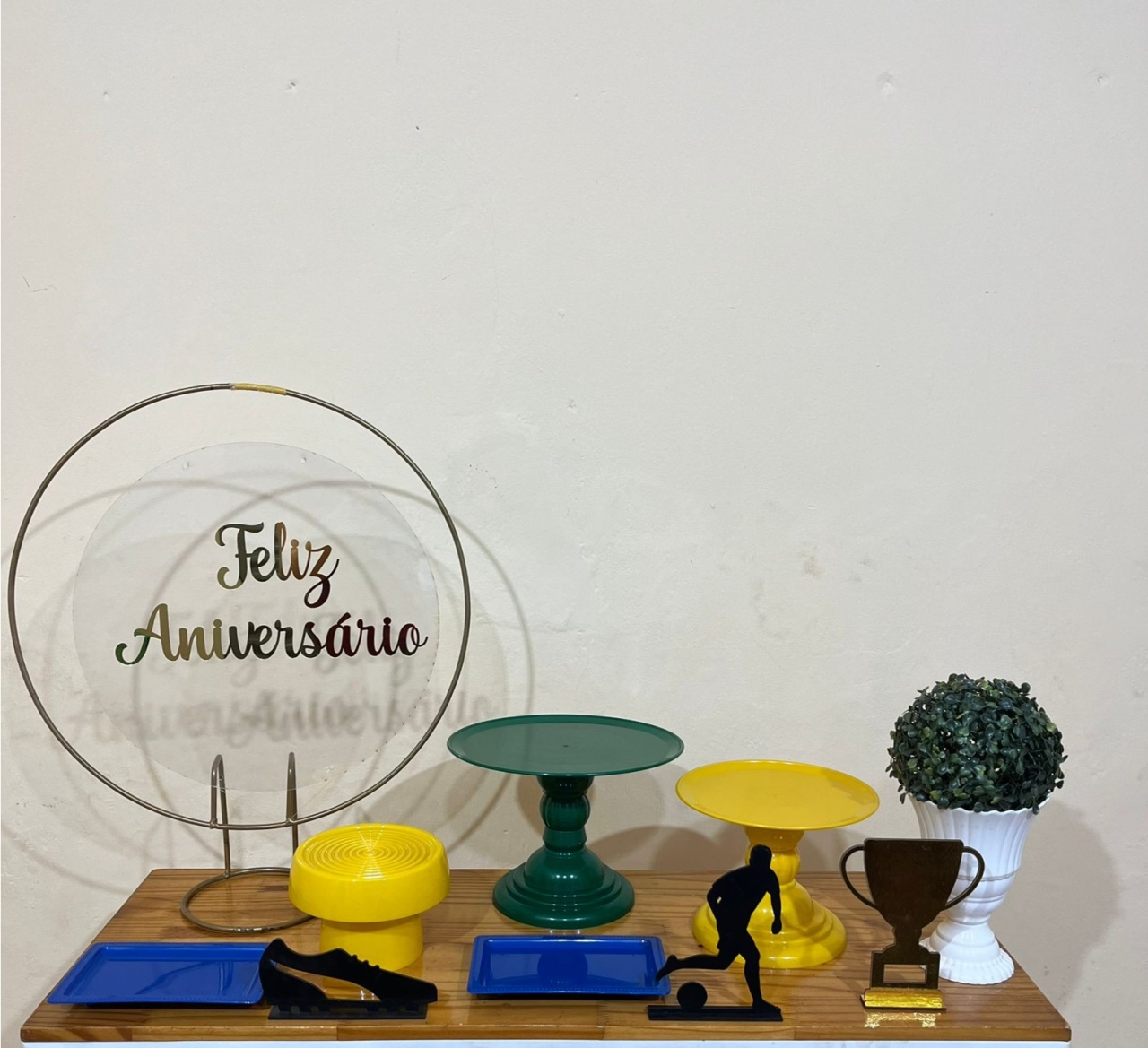 Feliz Aniversário - Copa Do Mundo - Mini Festa - Kit Parabéns - PEGUE E MONTE CATALAGO VEM FESTEJAR PALMAS