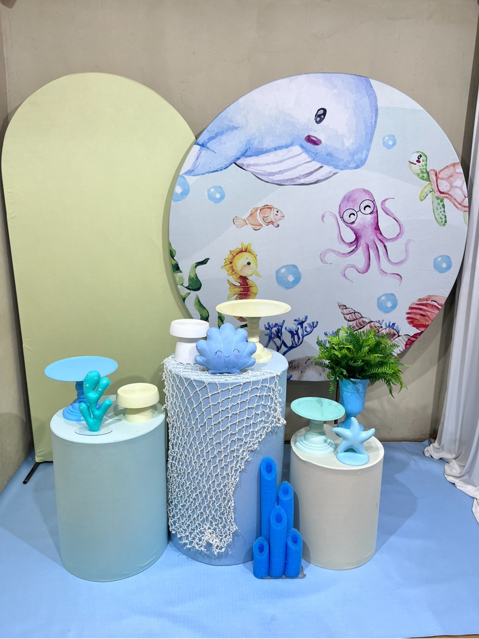 Fundo Do Mar Menino - Kit Comemore - PEGUE E MONTE CATALAGO VEM FESTEJAR PALMAS