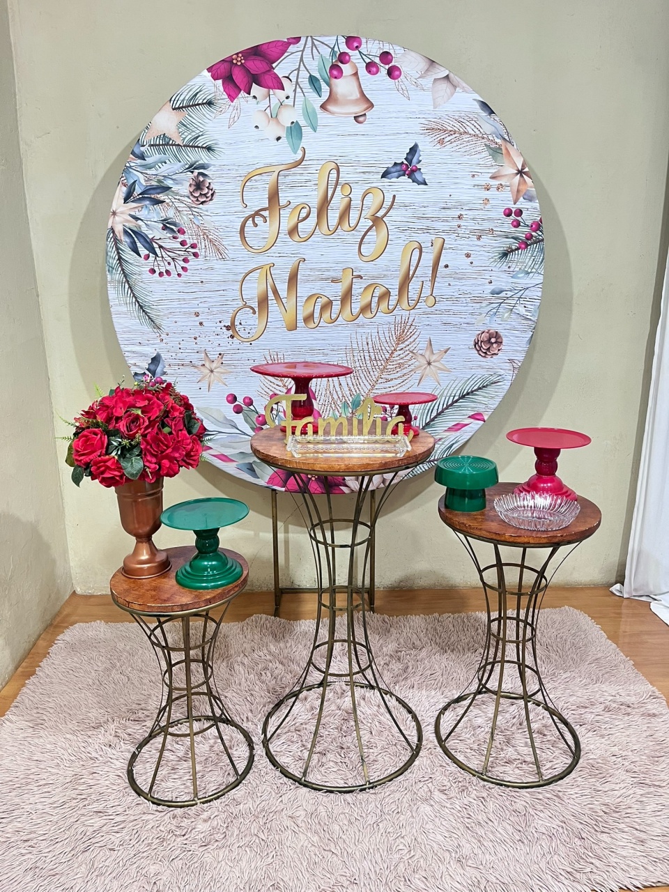 Decorações Natalinas - 2025  - Kit Festejar - PEGUE E MONTE CATALAGO VEM FESTEJAR PALMAS