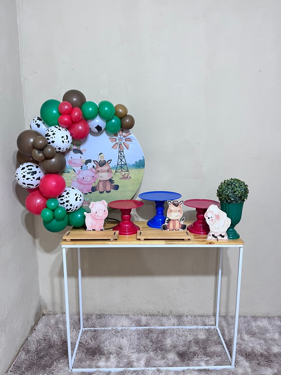 Fazendinha Menino - Mini Festa - Kit Comemore - PEGUE E MONTE CATALAGO VEM FESTEJAR PALMAS