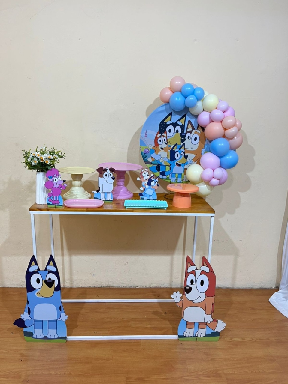 Blue E Bingo - Mini Festa - Kit Comemore C/ Adional Displays - PEGUE E MONTE CATALAGO VEM FESTEJAR PALMAS