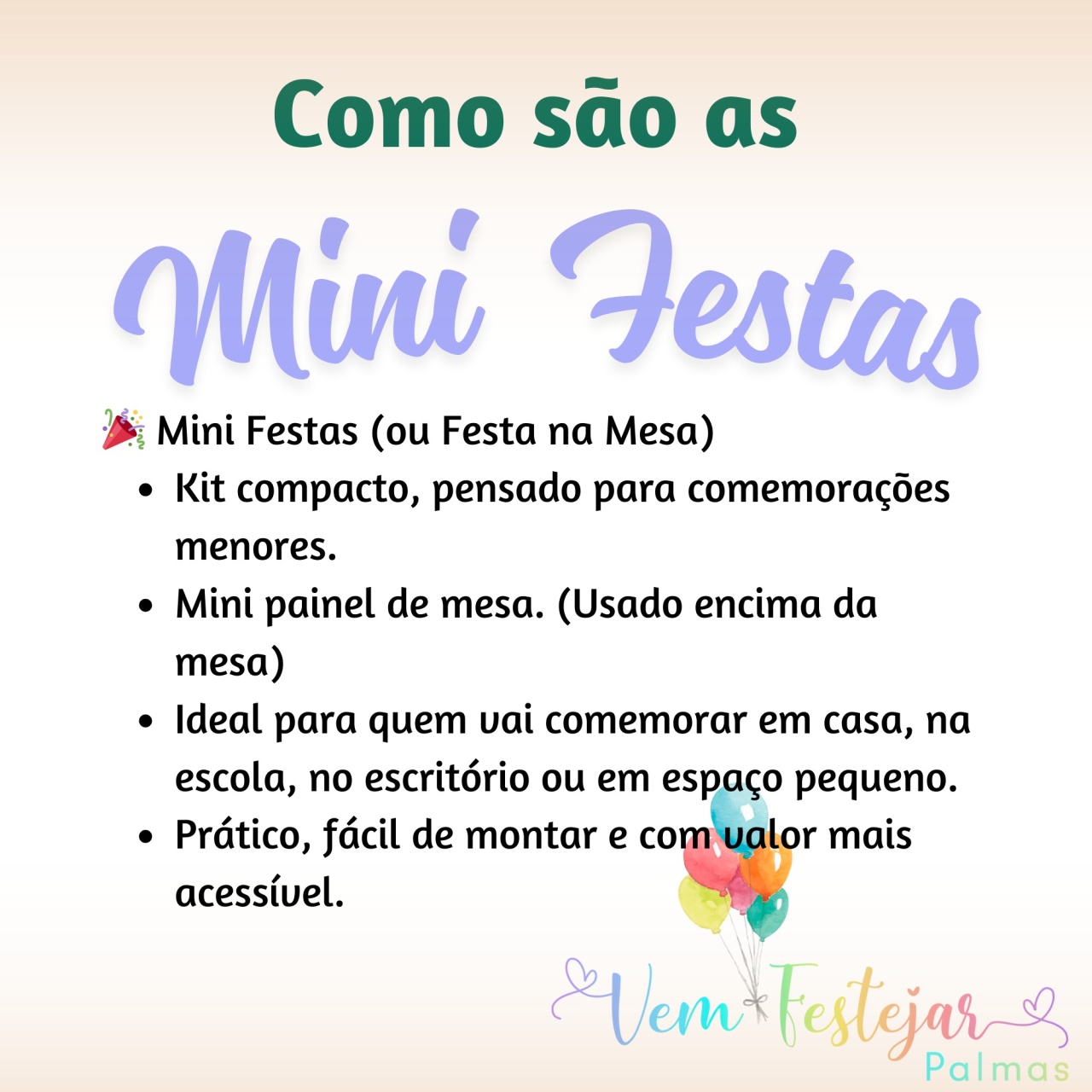 Como São Os Kits Padrões Promocionais?  Clique Na Imagem  - PEGUE E MONTE CATALAGO VEM FESTEJAR PALMAS