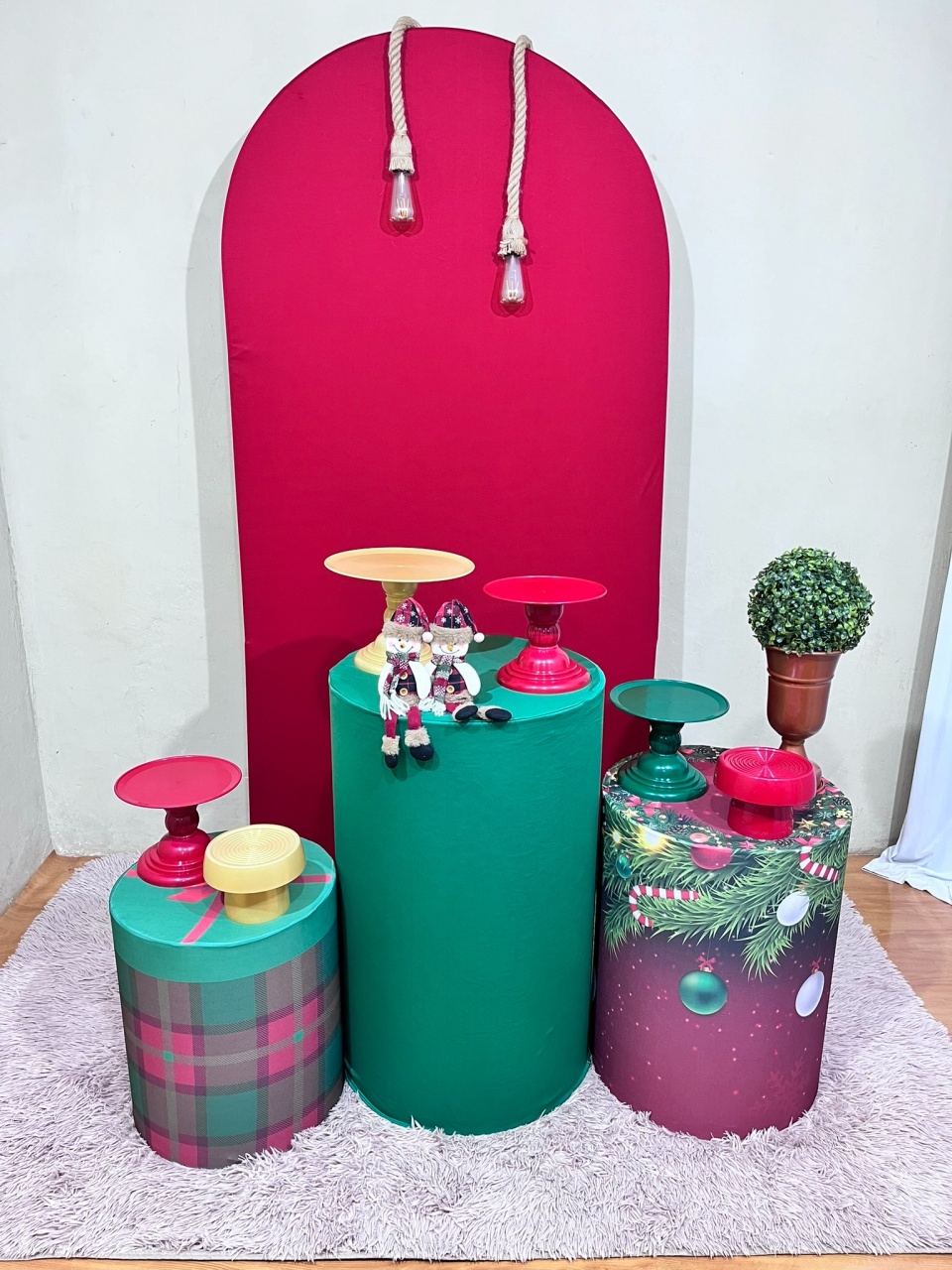 Decorações Natalinas - 2025  - Kit Festejar - PEGUE E MONTE CATALAGO VEM FESTEJAR PALMAS