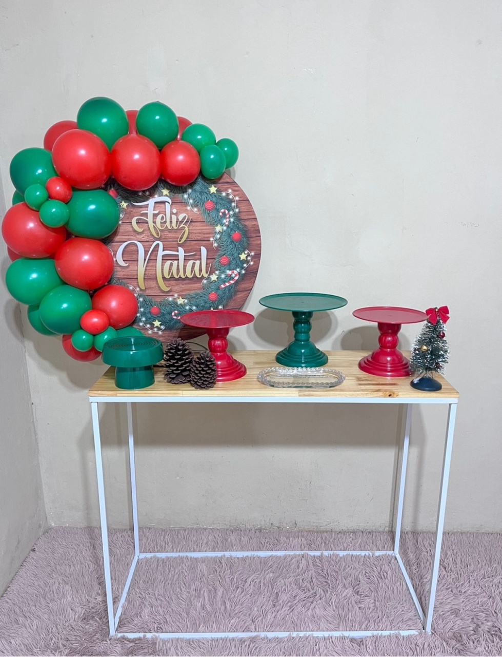 Mini Festa - Kit Comemore - Decorações Natalinas - 2025    - PEGUE E MONTE CATALAGO VEM FESTEJAR PALMAS