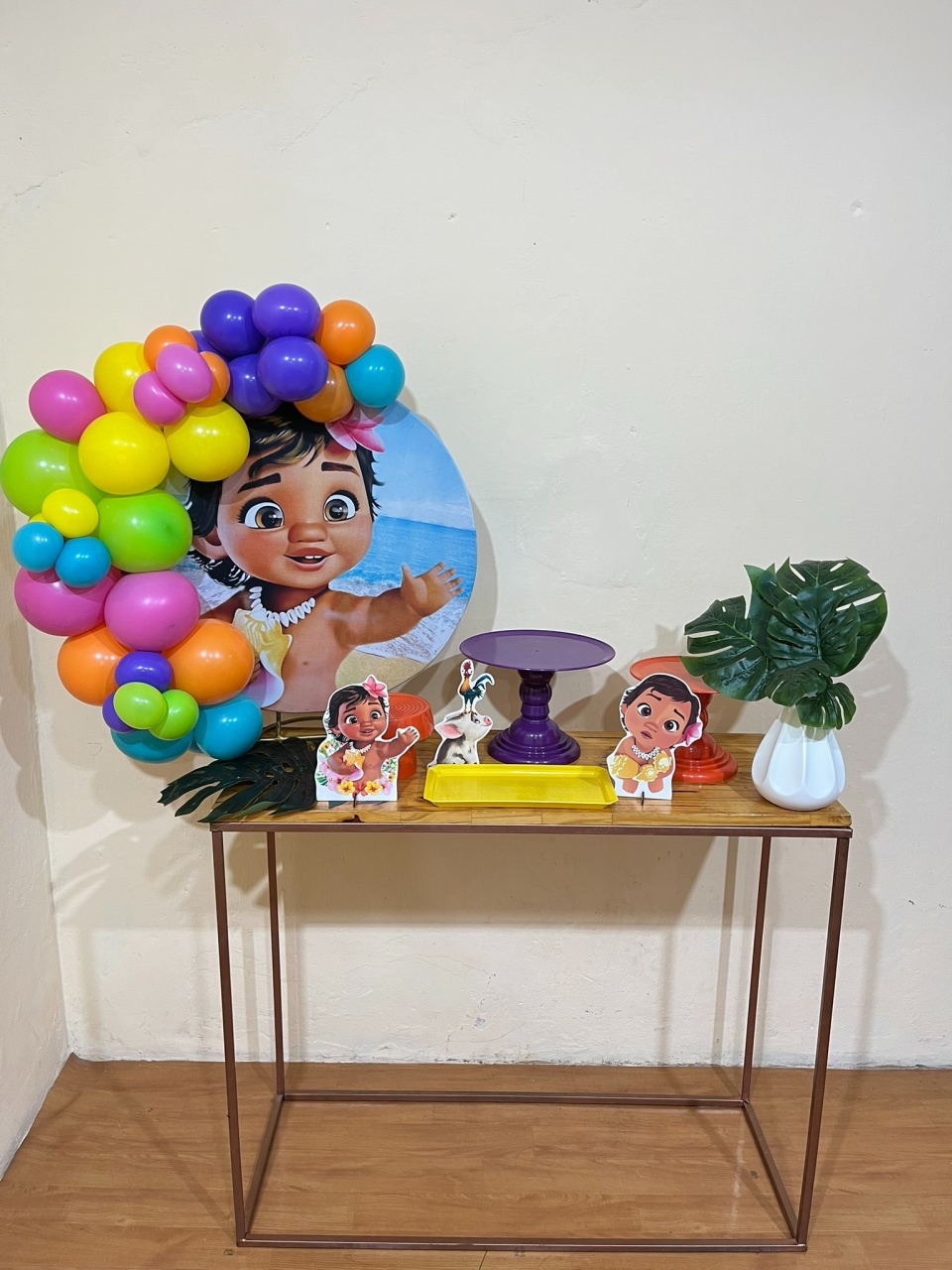 Moana Baby - Mini Kit Comemore - PEGUE E MONTE CATALAGO VEM FESTEJAR PALMAS