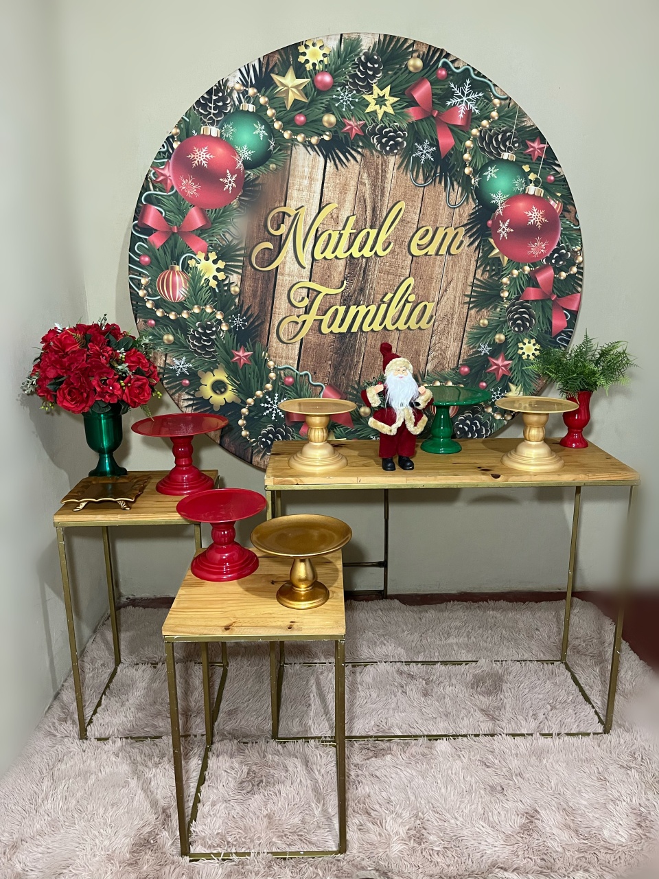 Decorações Natalinas - 2025  - Festejar Mesas de Ferro - PEGUE E MONTE CATALAGO VEM FESTEJAR PALMAS