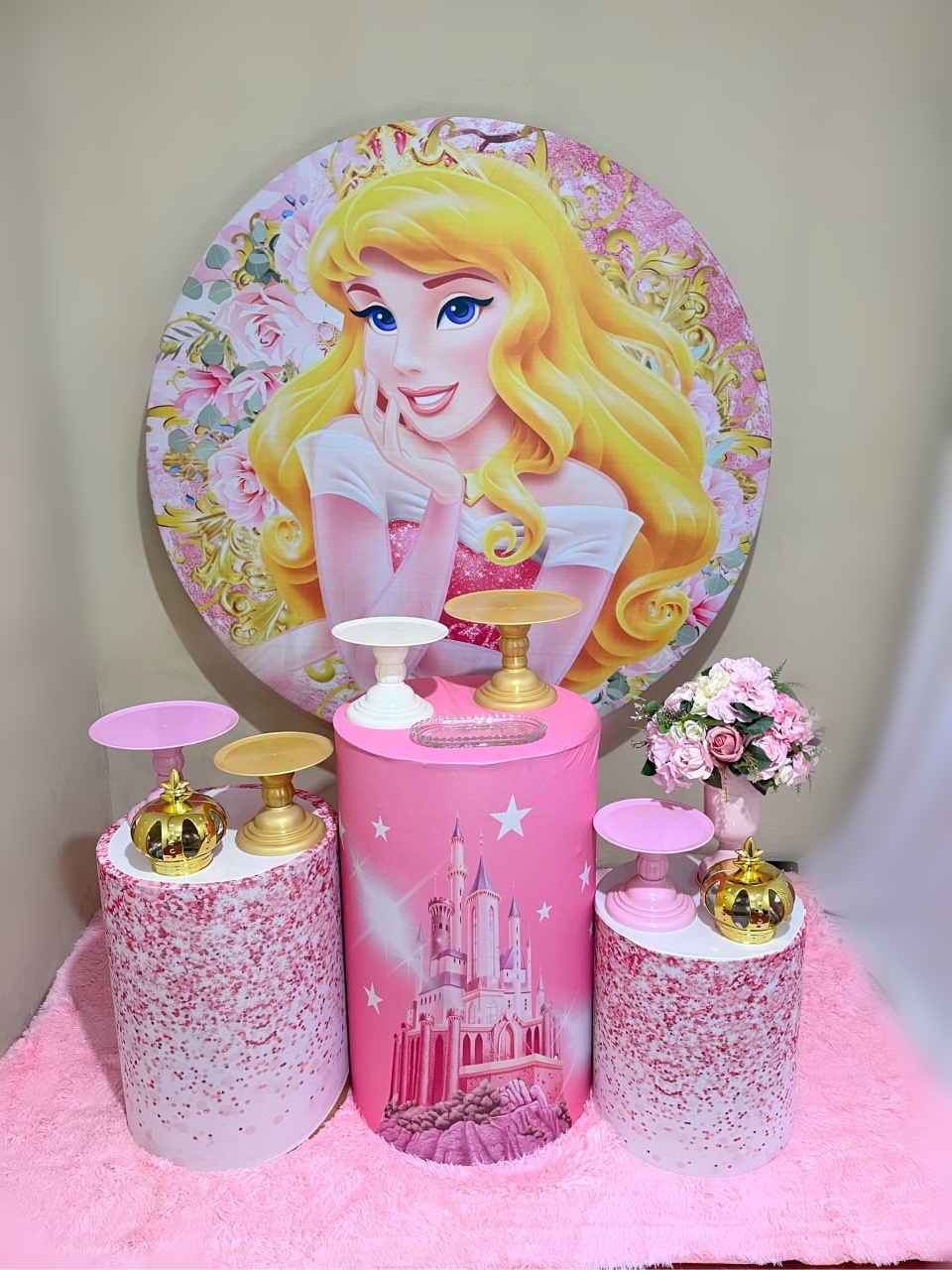 Princesa Bela Adormecida - Aurora - Festa Completa - Kit Festejar - PEGUE E MONTE CATALAGO VEM FESTEJAR PALMAS