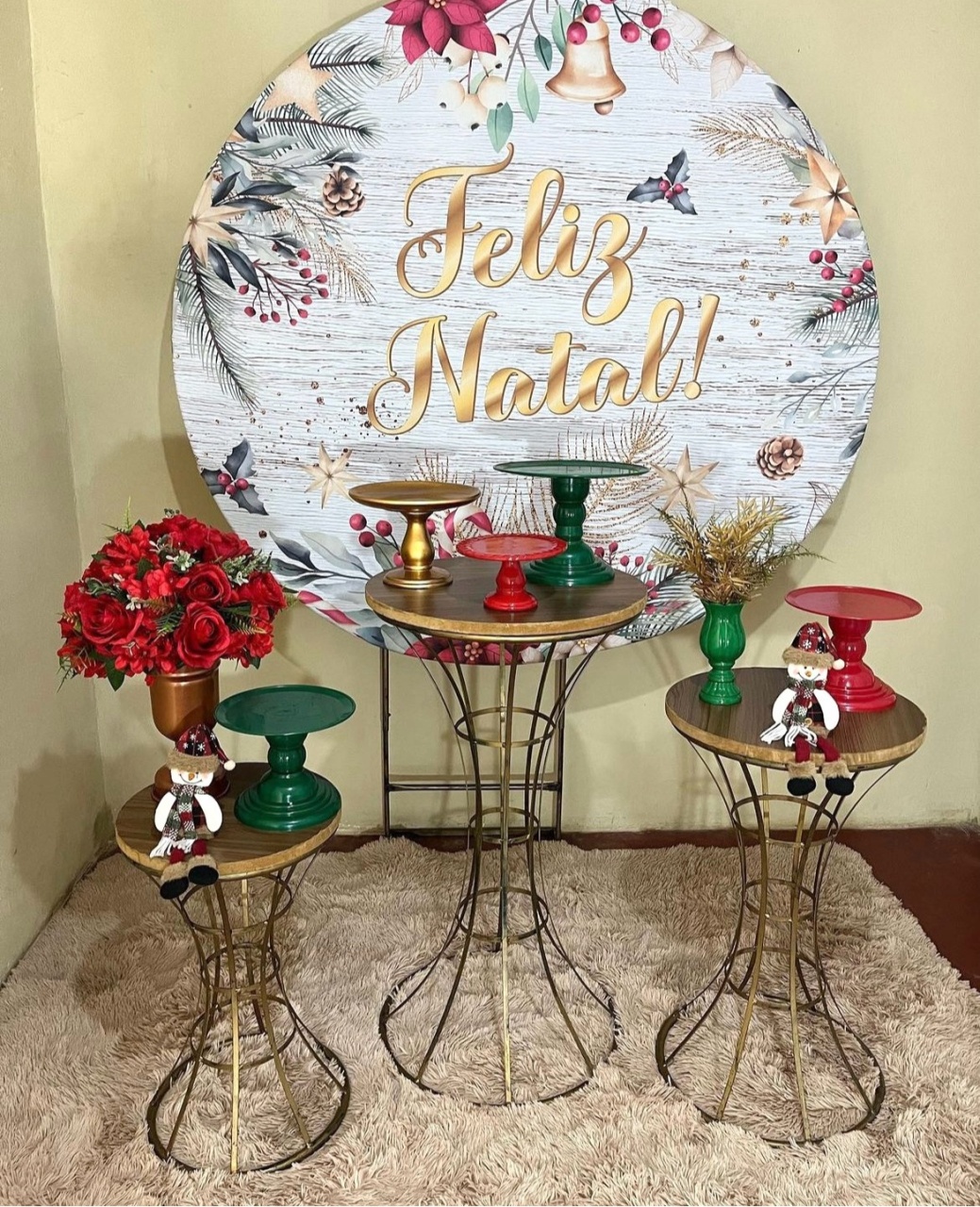 Decorações Natalinas - 2025  - Kit Festejar   - PEGUE E MONTE CATALAGO VEM FESTEJAR PALMAS