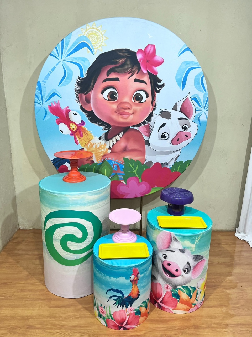 Moana Baby - Completo - Kit Parabéns - PEGUE E MONTE CATALAGO VEM FESTEJAR PALMAS