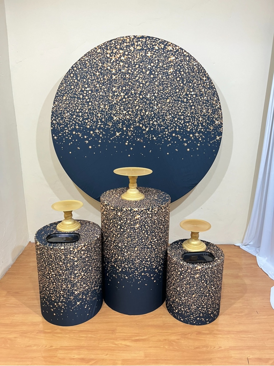Dourado E Preto - Festa Completa - Kit Parabéns - PEGUE E MONTE CATALAGO VEM FESTEJAR PALMAS