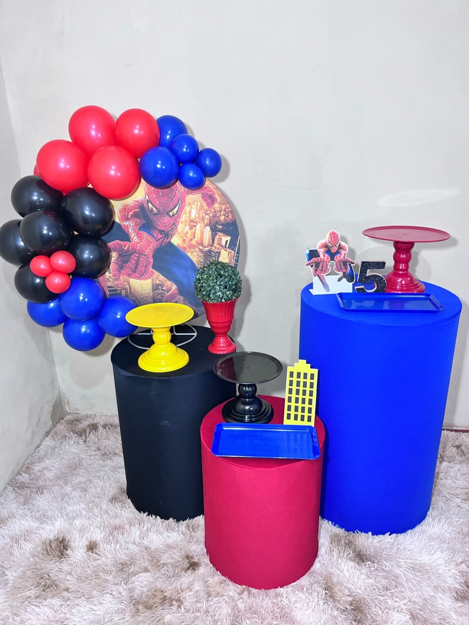 Homem Aranha - Mini Festa - Kit Festão - PEGUE E MONTE CATALAGO VEM FESTEJAR PALMAS