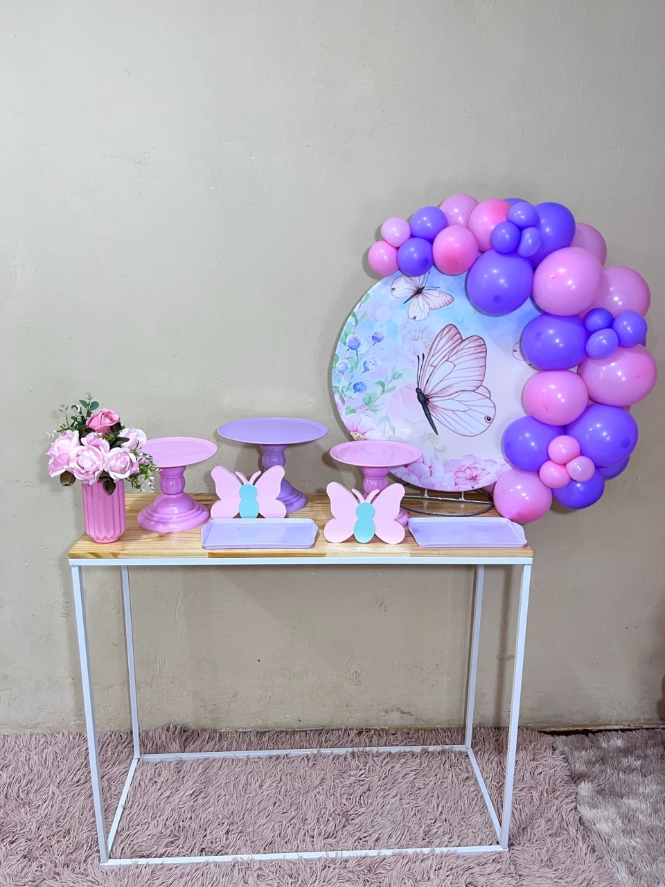  Jardim das Borboletas  - Mini Festa - Kit Comemore - PEGUE E MONTE CATALAGO VEM FESTEJAR PALMAS