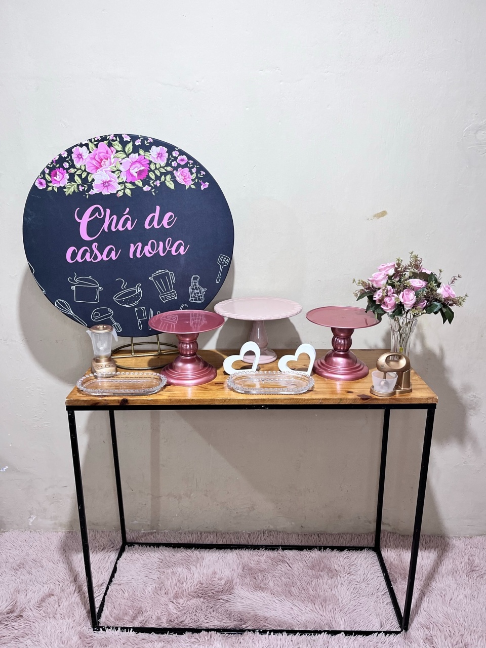 Chá de Casa Nova - Mini Festa - Kit Comemore Sem Balões - PEGUE E MONTE CATALAGO VEM FESTEJAR PALMAS