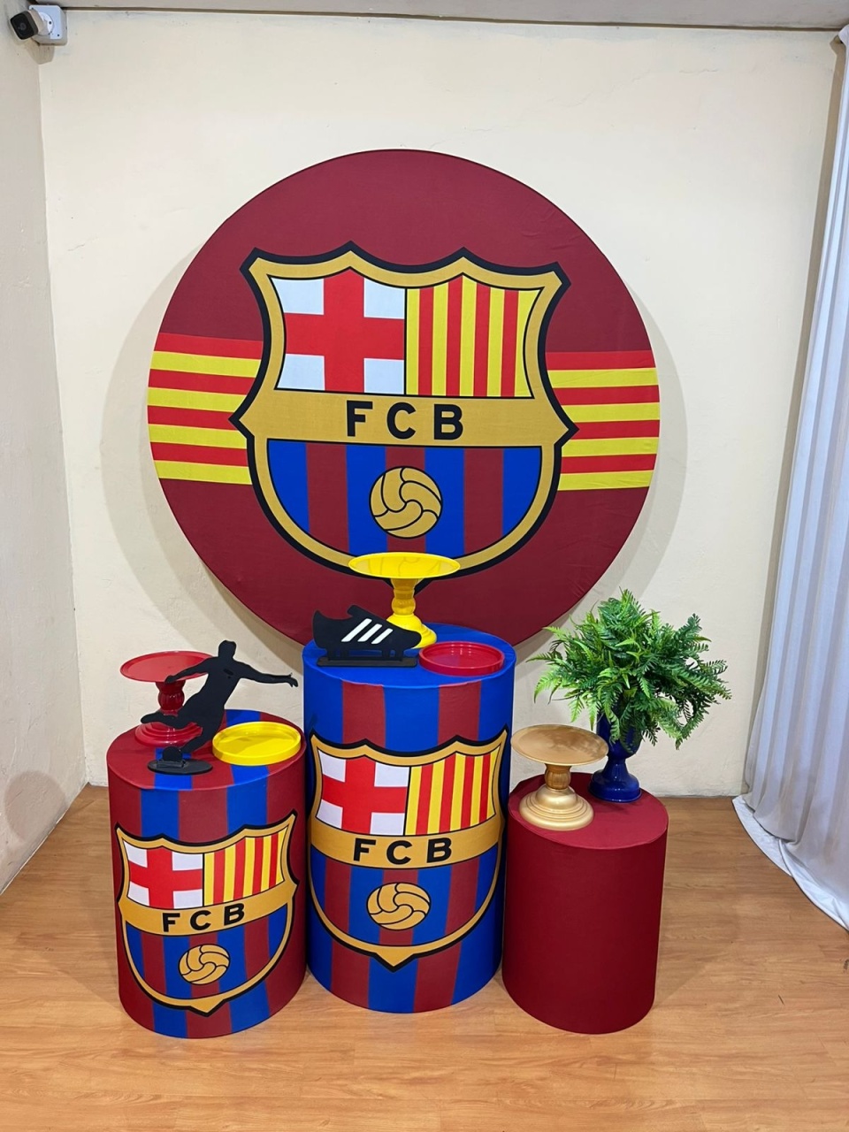Futebol - Barcelona - Festa Completa  - Kit Festejar - PEGUE E MONTE CATALAGO VEM FESTEJAR PALMAS