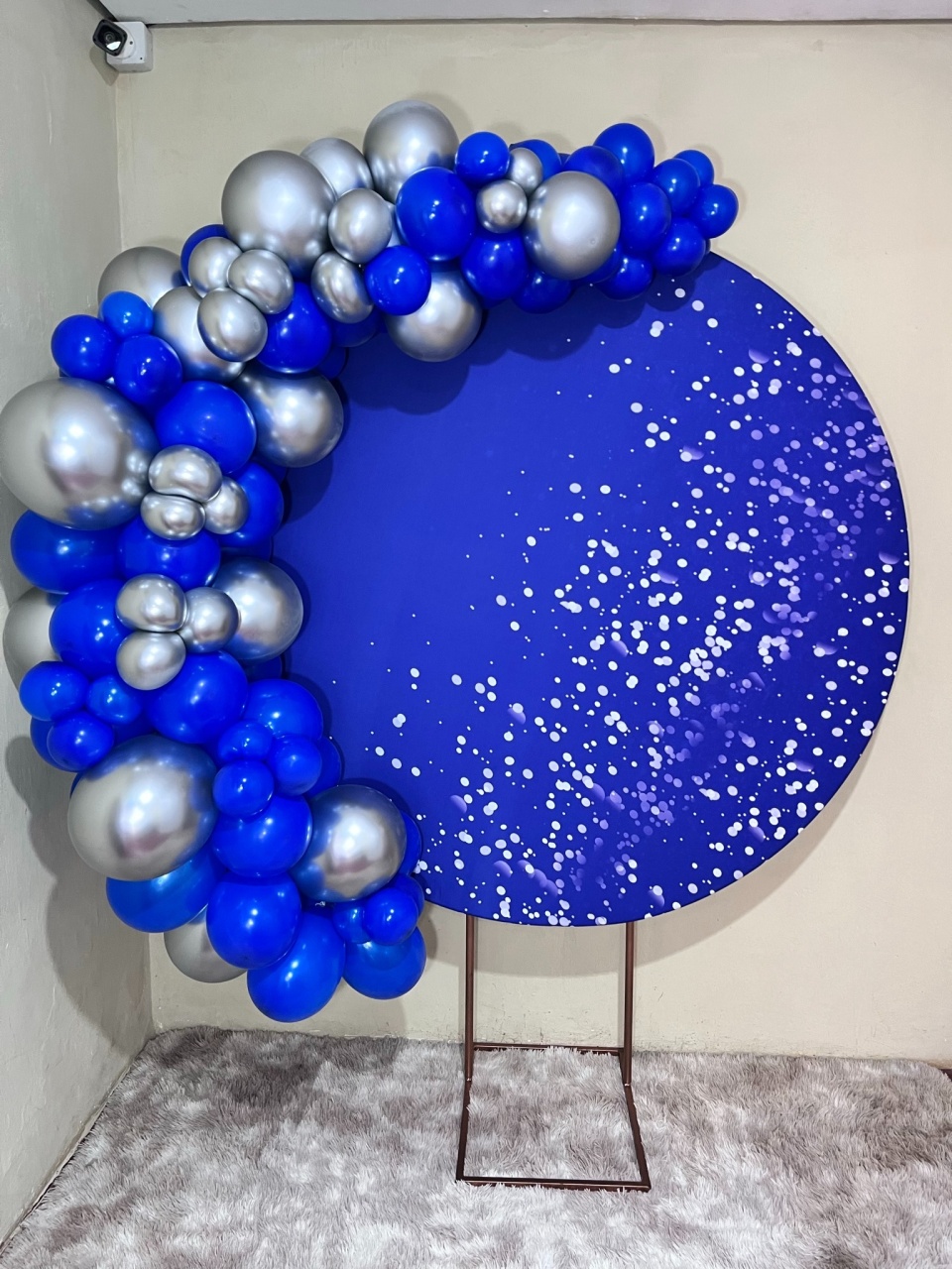Balões - Azul Chapiscado   - PEGUE E MONTE CATALAGO VEM FESTEJAR PALMAS