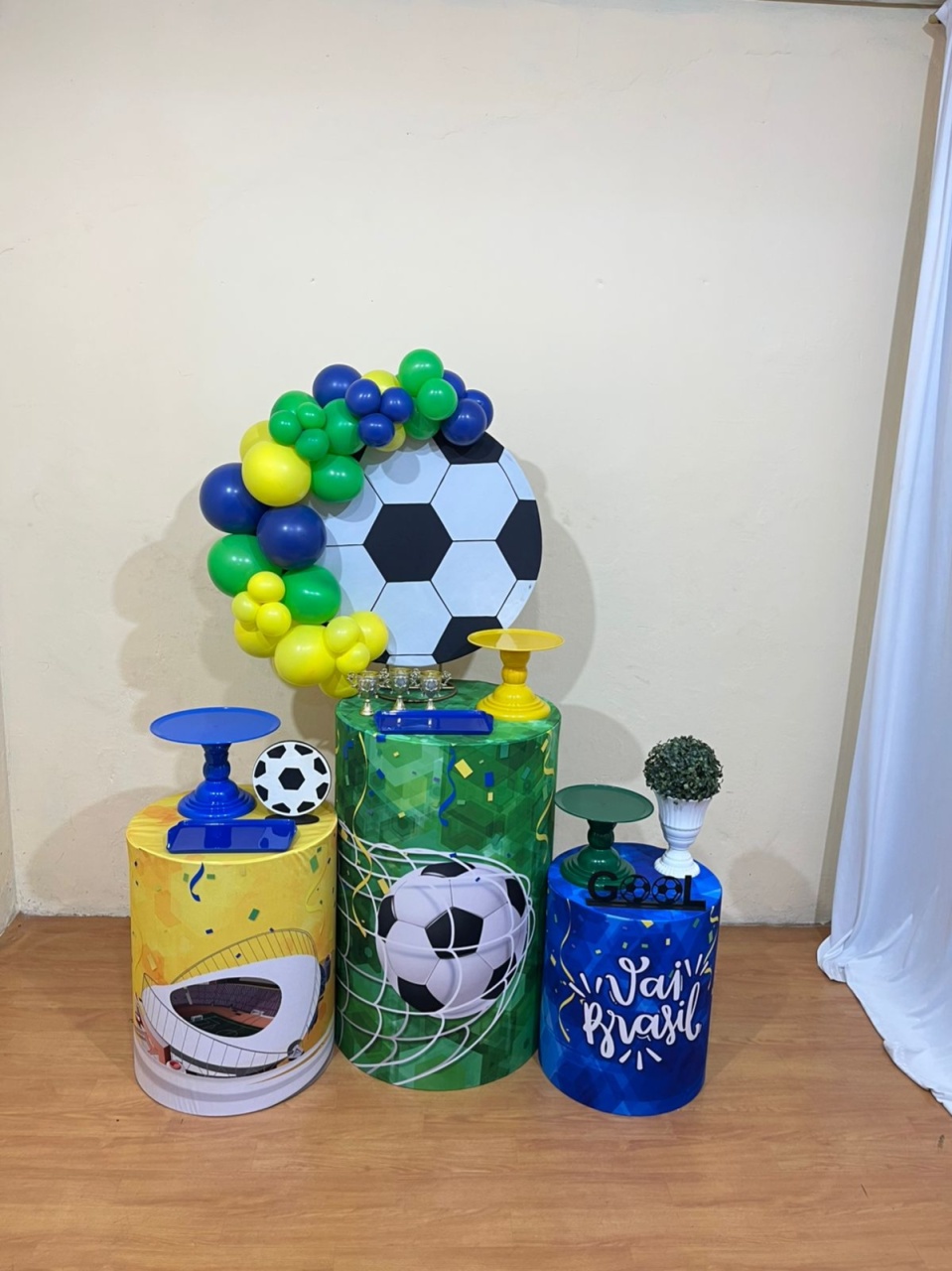Bola - Copa Do Mundo Capas Sublimadas - Mini Festa - Kit Festão - PEGUE E MONTE CATALAGO VEM FESTEJAR PALMAS