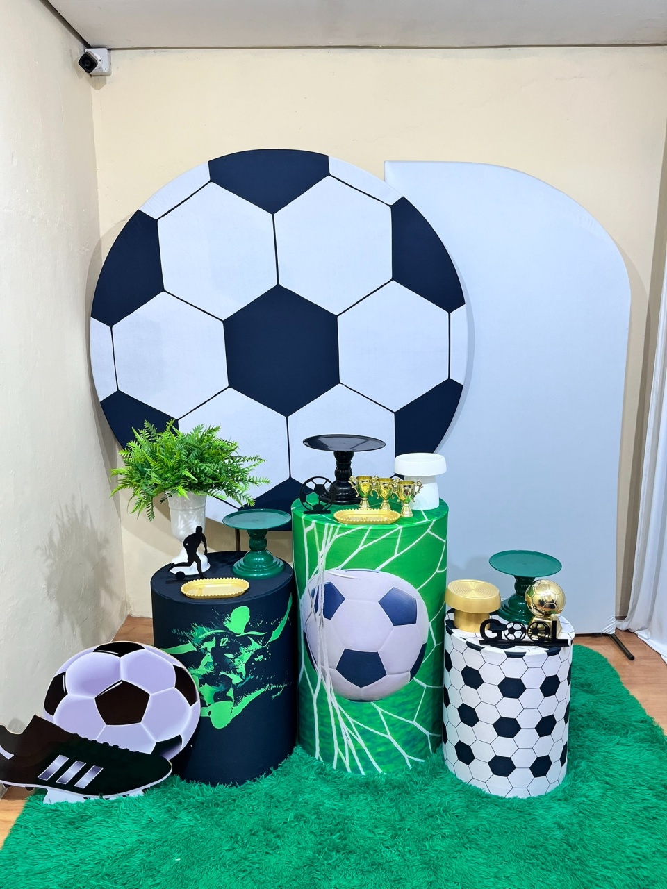 Futebol Verde - Festa Completa  - Kit Comemore - PEGUE E MONTE CATALAGO VEM FESTEJAR PALMAS