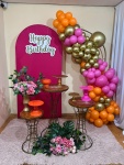 Pink Dourado - Tropical - Festa Completa - Kit Comemore - Sem Balões - Consultar Valor Balões - imagem 1