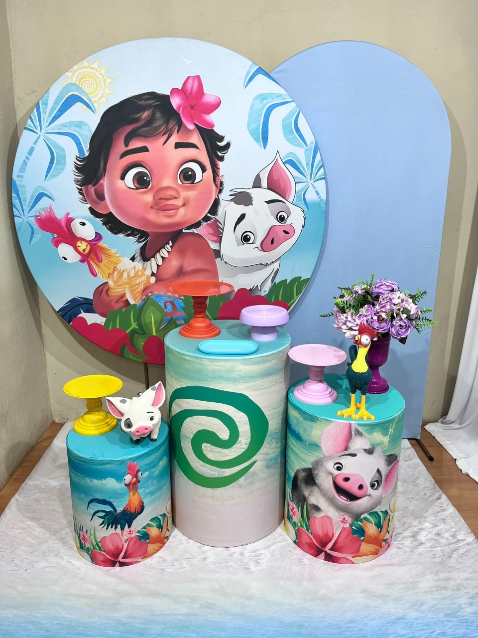 Moana Baby Completo - Kit Comemore - PEGUE E MONTE CATALAGO VEM FESTEJAR PALMAS