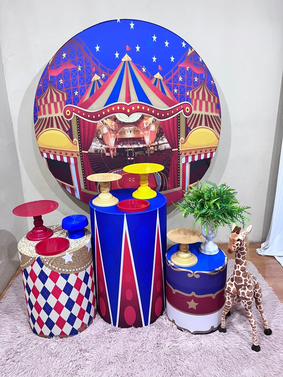 Circo Menino - Festa Completa - Kit Festejar  - PEGUE E MONTE CATALAGO VEM FESTEJAR PALMAS