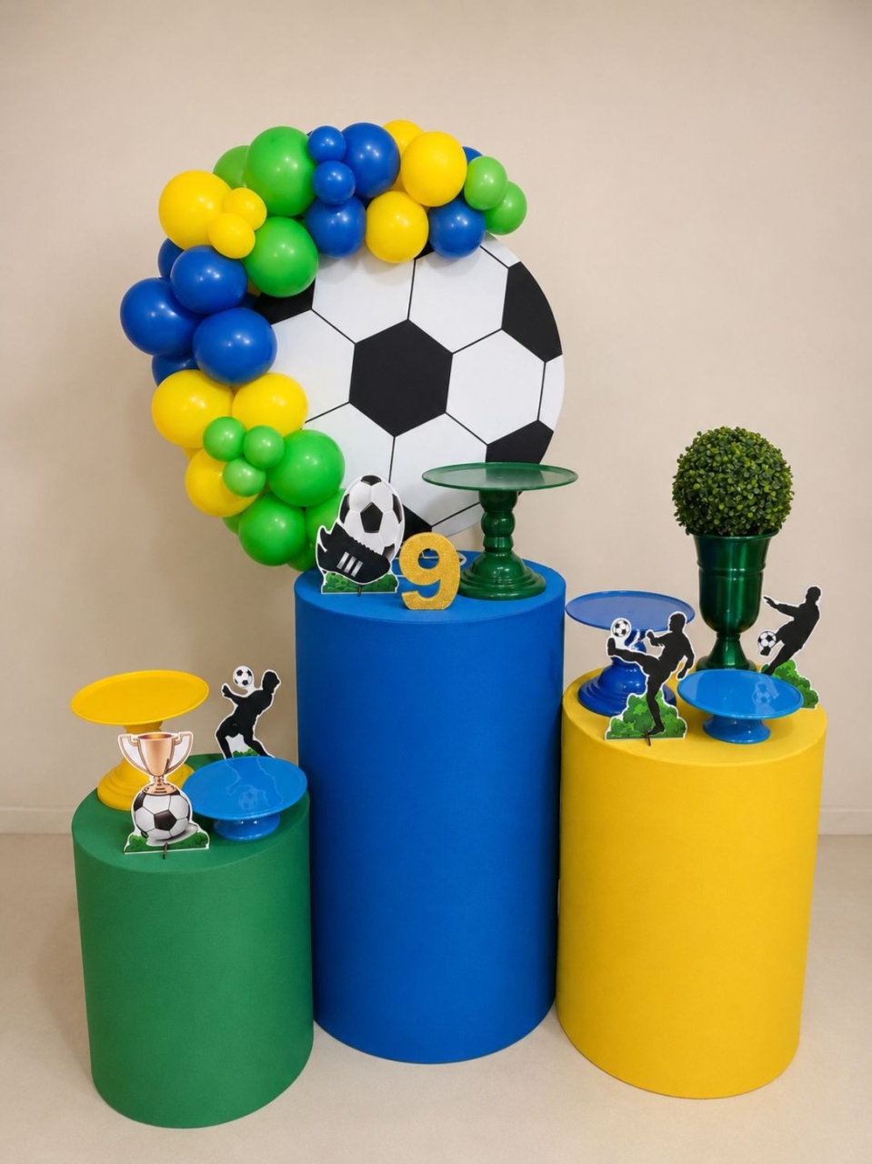 Bola - Copa Do Mundo - Mini Festa - Kit Festão - PEGUE E MONTE CATALAGO VEM FESTEJAR PALMAS