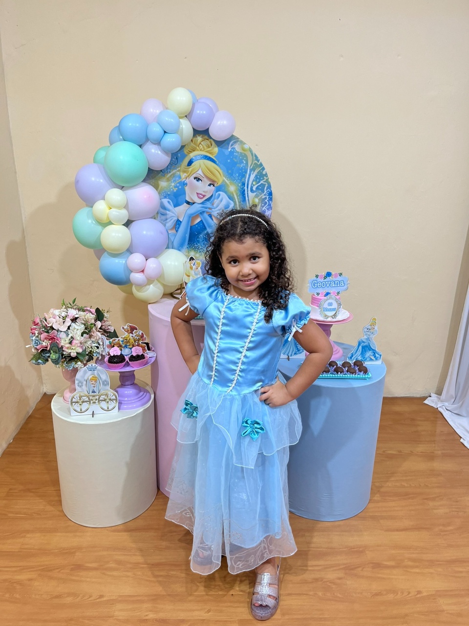 Princesa Cinderela  - Mini Festa - Kit Festão (Resultado) - PEGUE E MONTE CATALAGO VEM FESTEJAR PALMAS