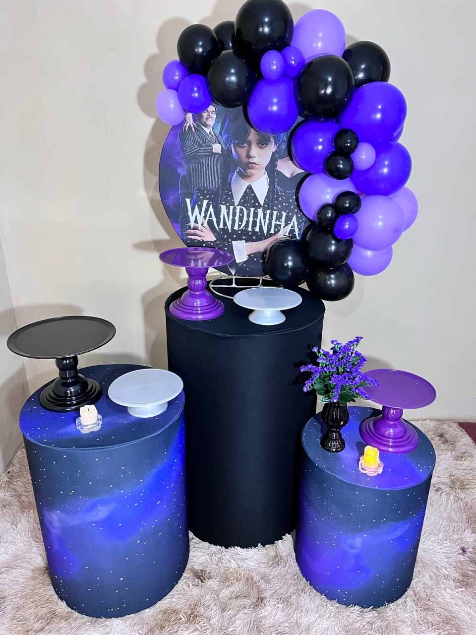 Wandinha - Mini Festa - Kit Festão - PEGUE E MONTE CATALAGO VEM FESTEJAR PALMAS
