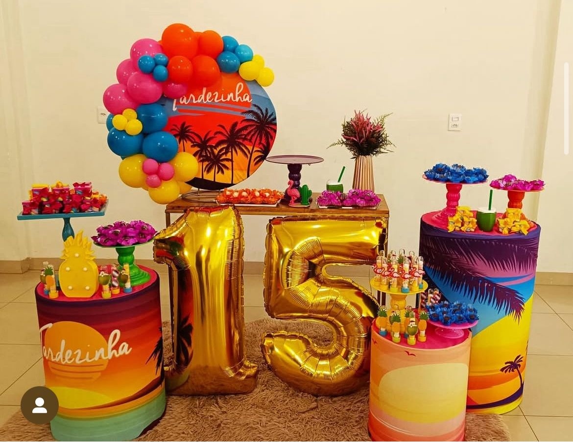 Mini Festa - Tardezinha - Kit Festão Personalizada - PEGUE E MONTE CATALAGO VEM FESTEJAR PALMAS