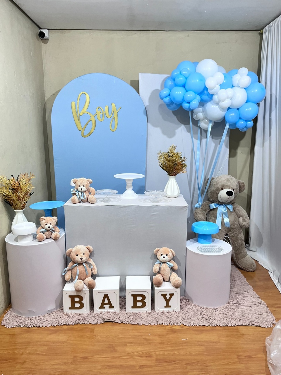 Cha de Bebê Ursos - Completa - Kit Festão Com Balões - PEGUE E MONTE CATALAGO VEM FESTEJAR PALMAS