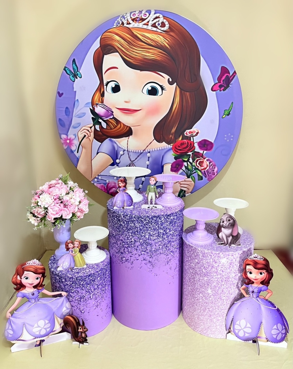 Princesa Sofia  - Festa Completa - Kit Festejar  - PEGUE E MONTE CATALAGO VEM FESTEJAR PALMAS