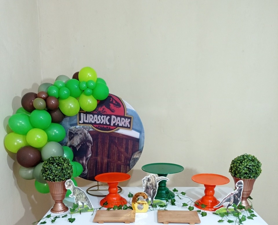 Dinossauros  - Mini Festa - Kit Festejar - PEGUE E MONTE CATALAGO VEM FESTEJAR PALMAS