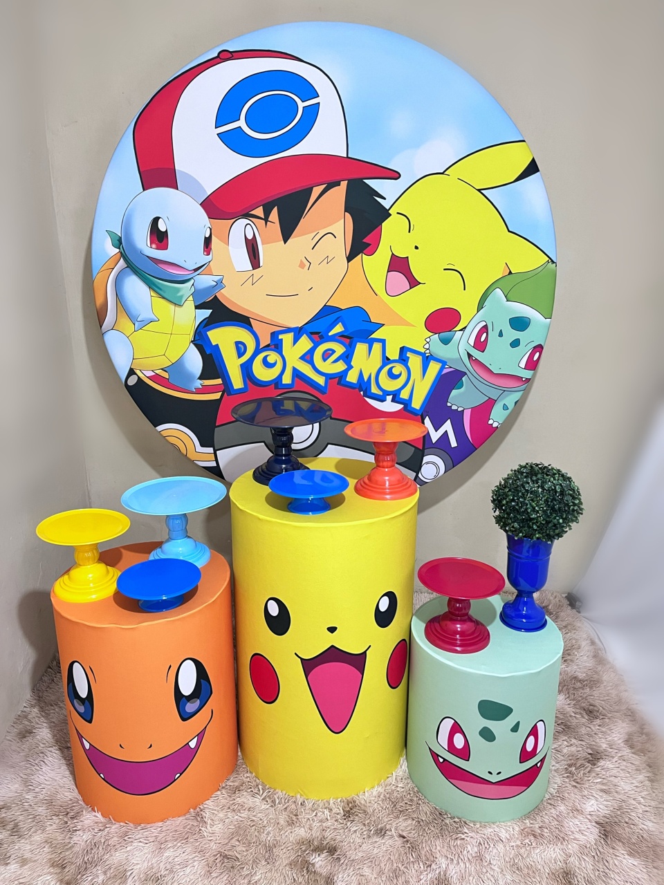 Pokemon - Festa Completa - Kit Festejar - PEGUE E MONTE CATALAGO VEM FESTEJAR PALMAS