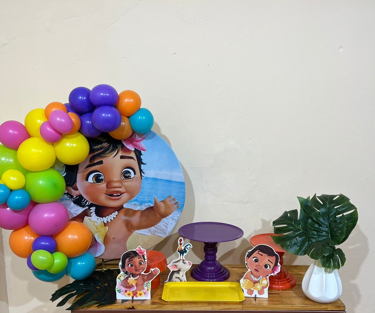 Moana Baby - Mini Kit Festejar - PEGUE E MONTE CATALAGO VEM FESTEJAR PALMAS