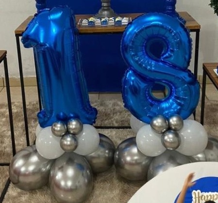 Balões Numericos 70 Cm  - PEGUE E MONTE CATALAGO VEM FESTEJAR PALMAS
