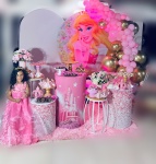 Princesa Bela Adormecida - Aurora - Festa Completa - Kit Festão (Não Inclui Balões) - imagem 2