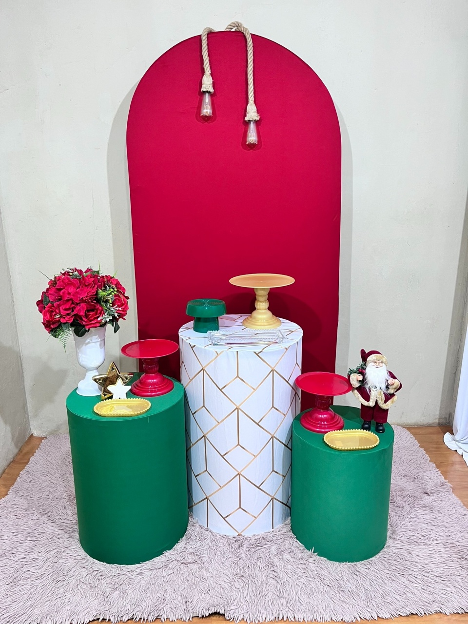 Decorações Natalinas - 2025  - Kit Festejar - PEGUE E MONTE CATALAGO VEM FESTEJAR PALMAS
