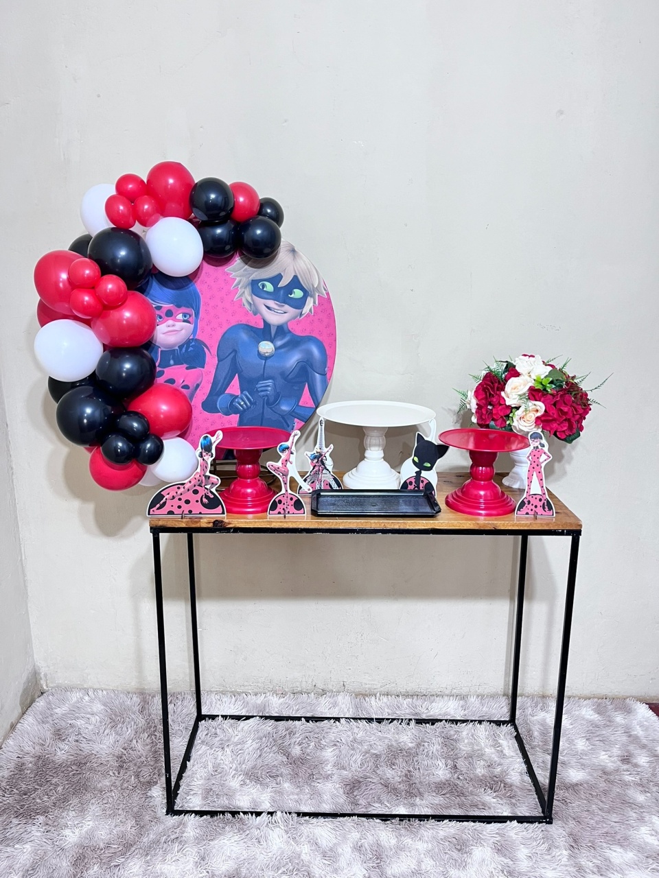 Lady Bug - Mini Festa  -  Kit Comemore - PEGUE E MONTE CATALAGO VEM FESTEJAR PALMAS