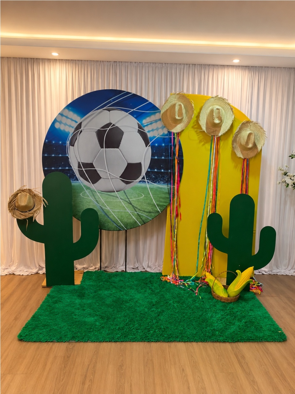 Cenário Copa E Festa Junina - PEGUE E MONTE CATALAGO VEM FESTEJAR PALMAS