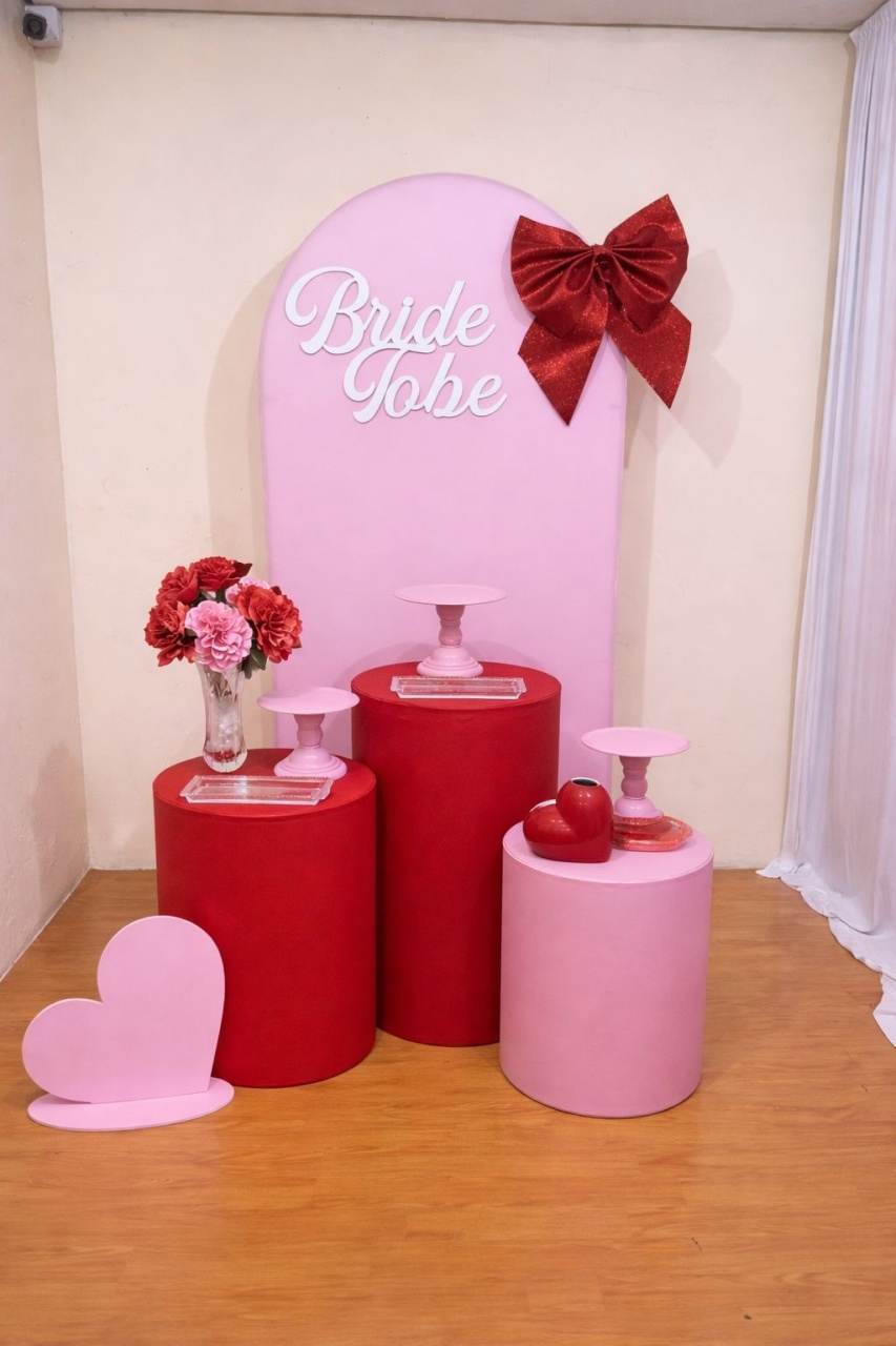 Cha de Lingerie Rosa E Vermelho - Festa Completa - Kit Festejar  - PEGUE E MONTE CATALAGO VEM FESTEJAR PALMAS