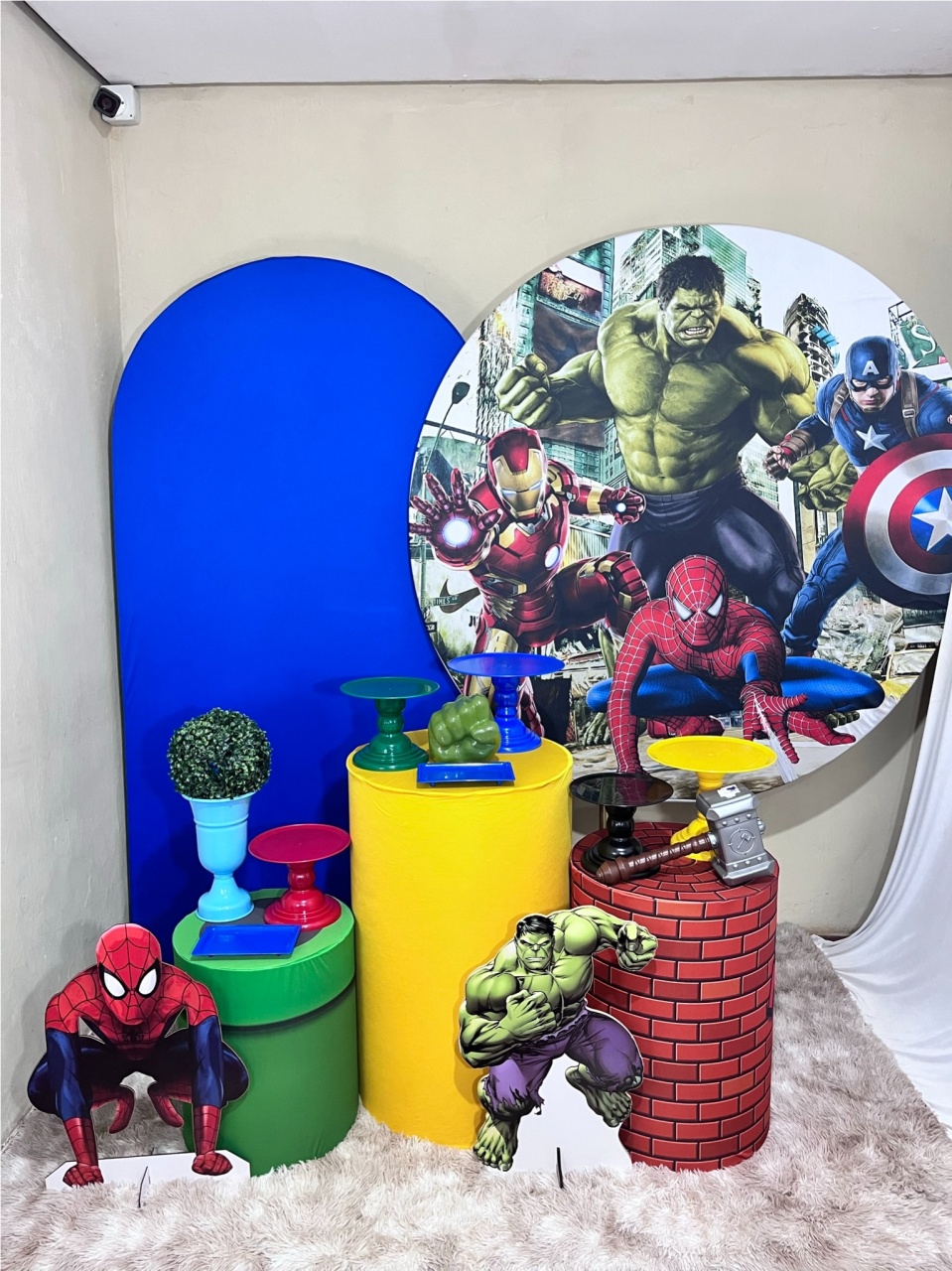 Vingadores - Festa Completa - Kit Comemore - PEGUE E MONTE CATALAGO VEM FESTEJAR PALMAS