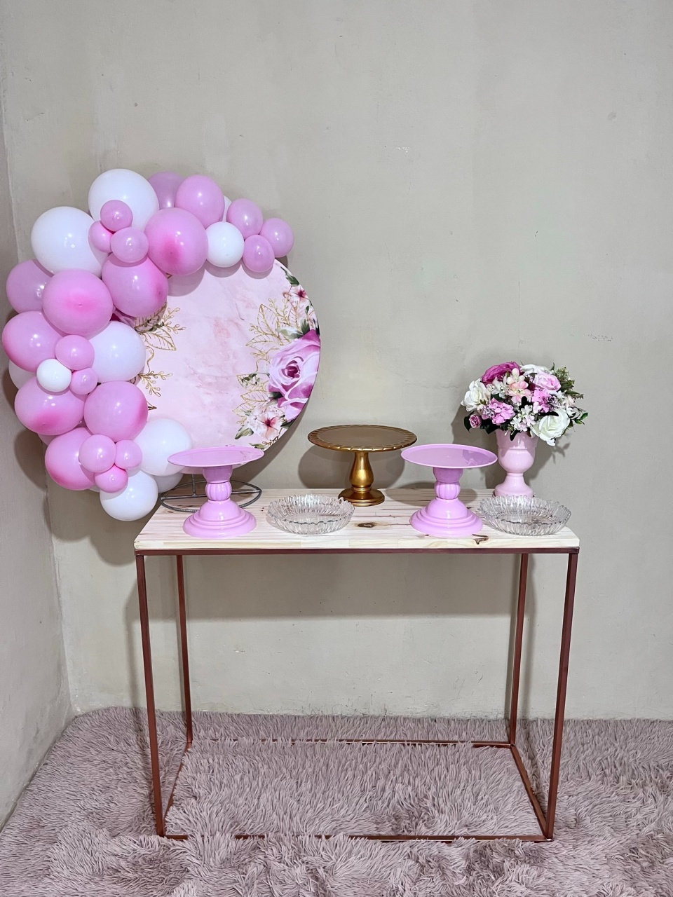 Floral - Mini Festa - Kit Comemore - PEGUE E MONTE CATALAGO VEM FESTEJAR PALMAS