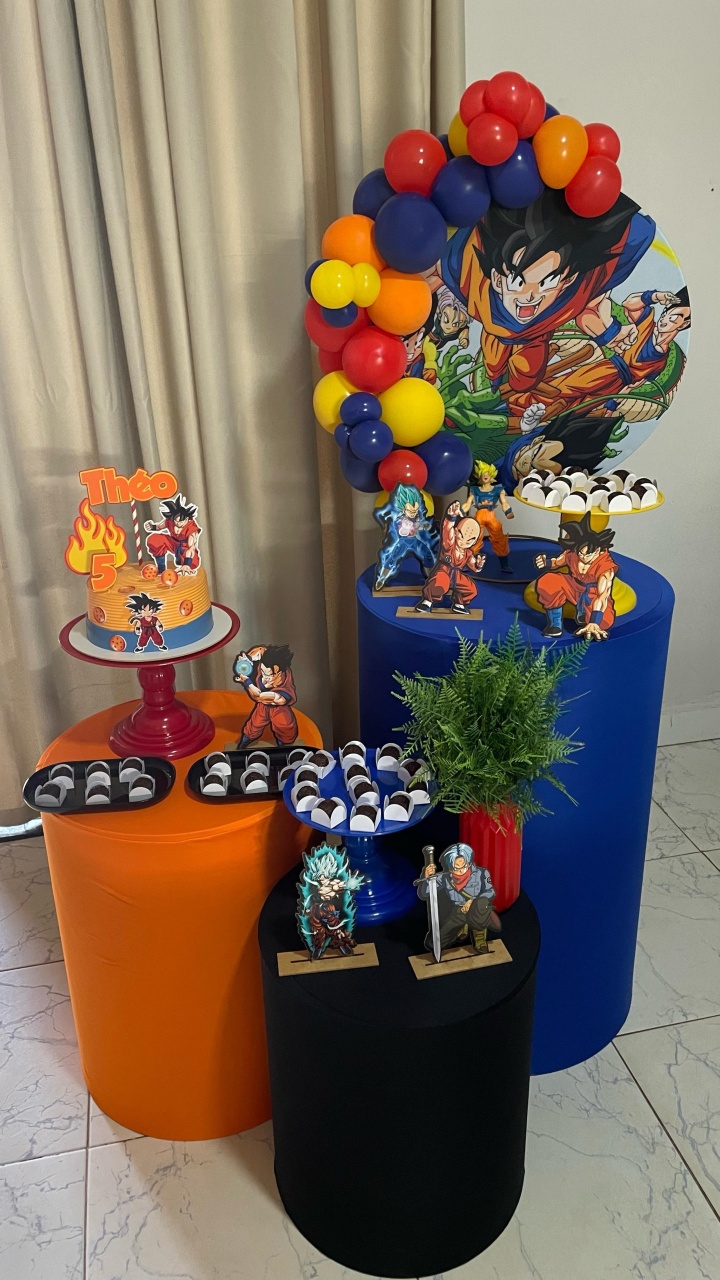 Dragon Ball - Mini Festa - Kit Festão - PEGUE E MONTE CATALAGO VEM FESTEJAR PALMAS